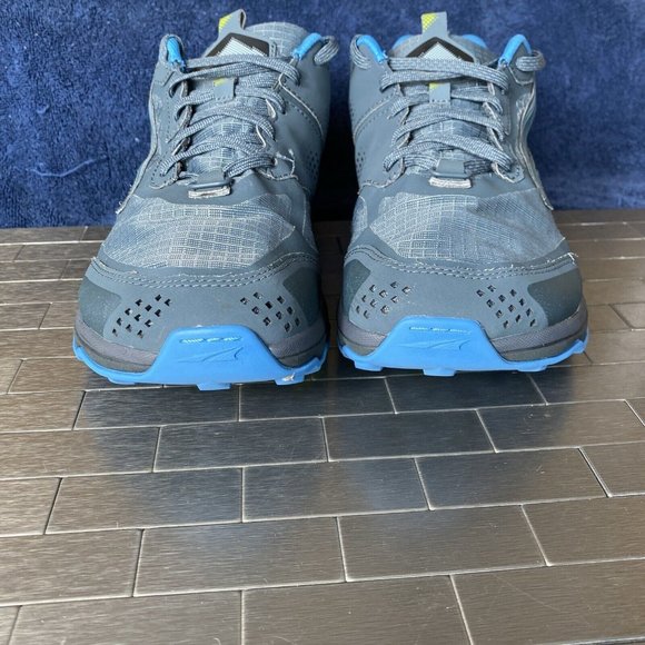 Altra Lone Peak 5 Trail AL0A4VQE431 Running Blue Gray Shoes Trail Mens Size 10 - Picture 5 of 12